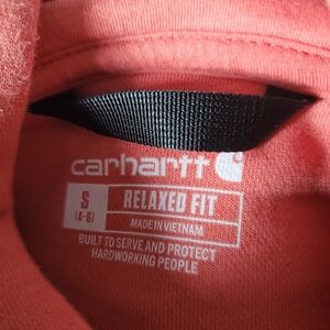 Carhartt Relaxed Fit Hoodie in Coral